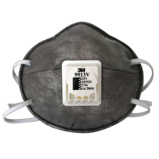 9913V (P1) หน้ากากป้องกันฝุ่นละออง กลิ่นเจือจางไอระเหย